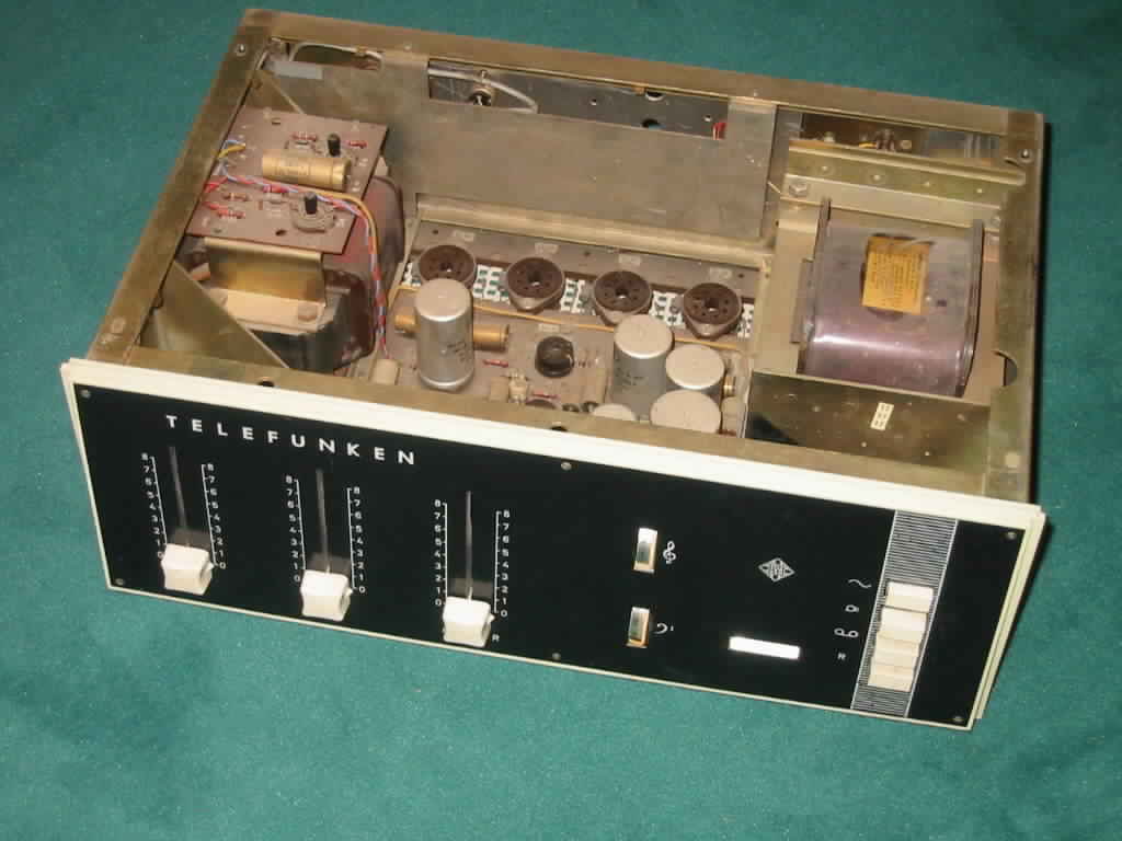 Telefunken V317 V 317 100W EL34 6CA7 EL 34 tube amplifier Rhrenverstrker Endstufe valve tubeamp amplificateur lampes amplificador valvula buizen schaltplan schematic circuit diagram repair